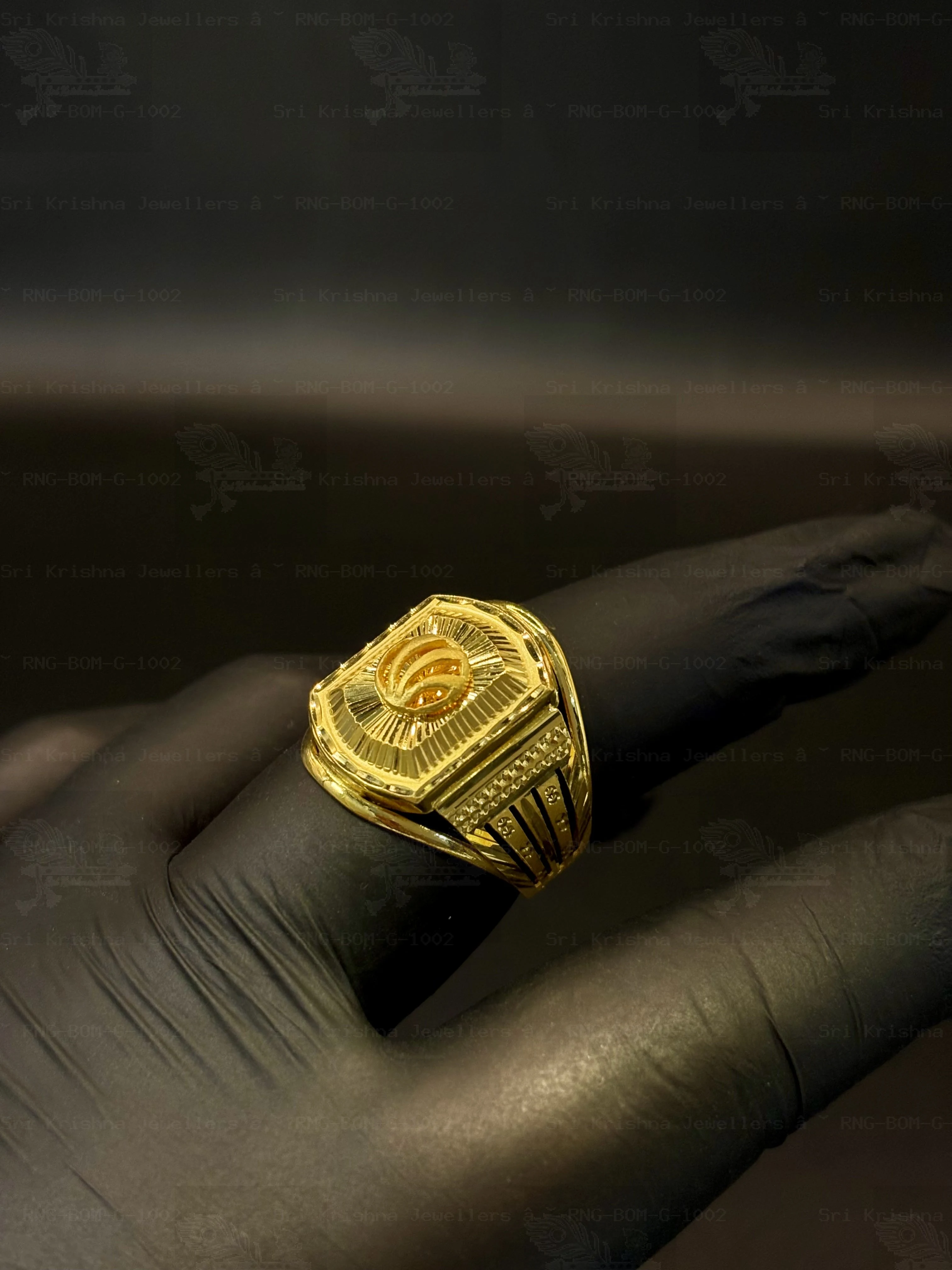 Designer Bombay Gents Rings (Water Wave)