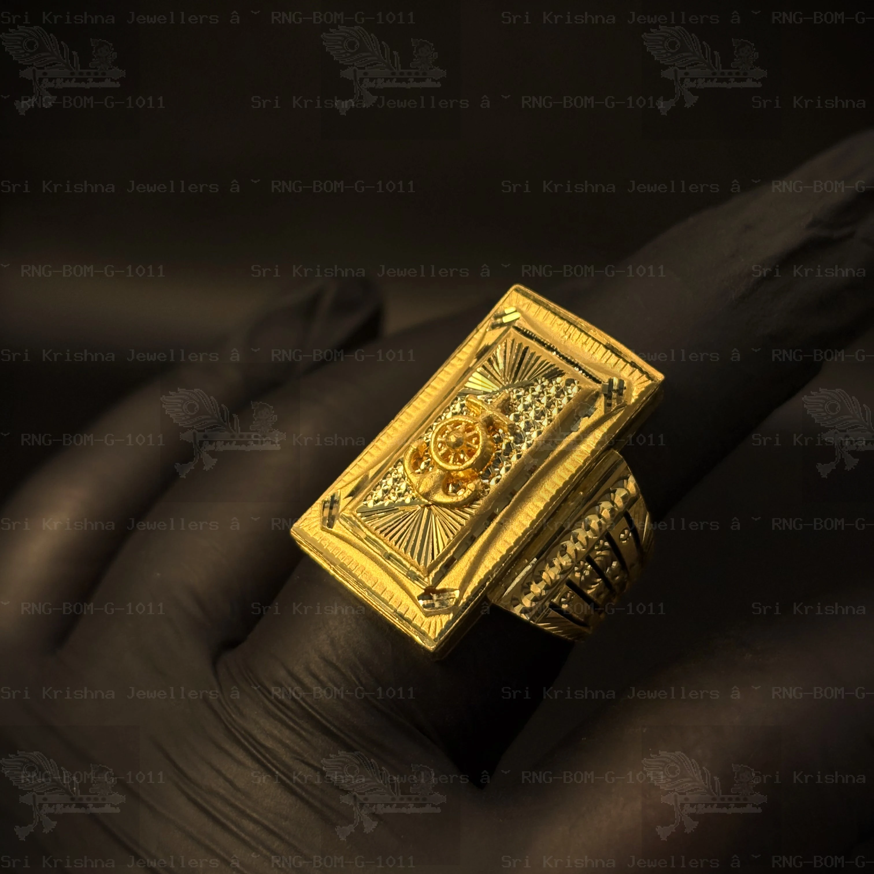 Designer Bombay Gents Rings (Ship Anchor)