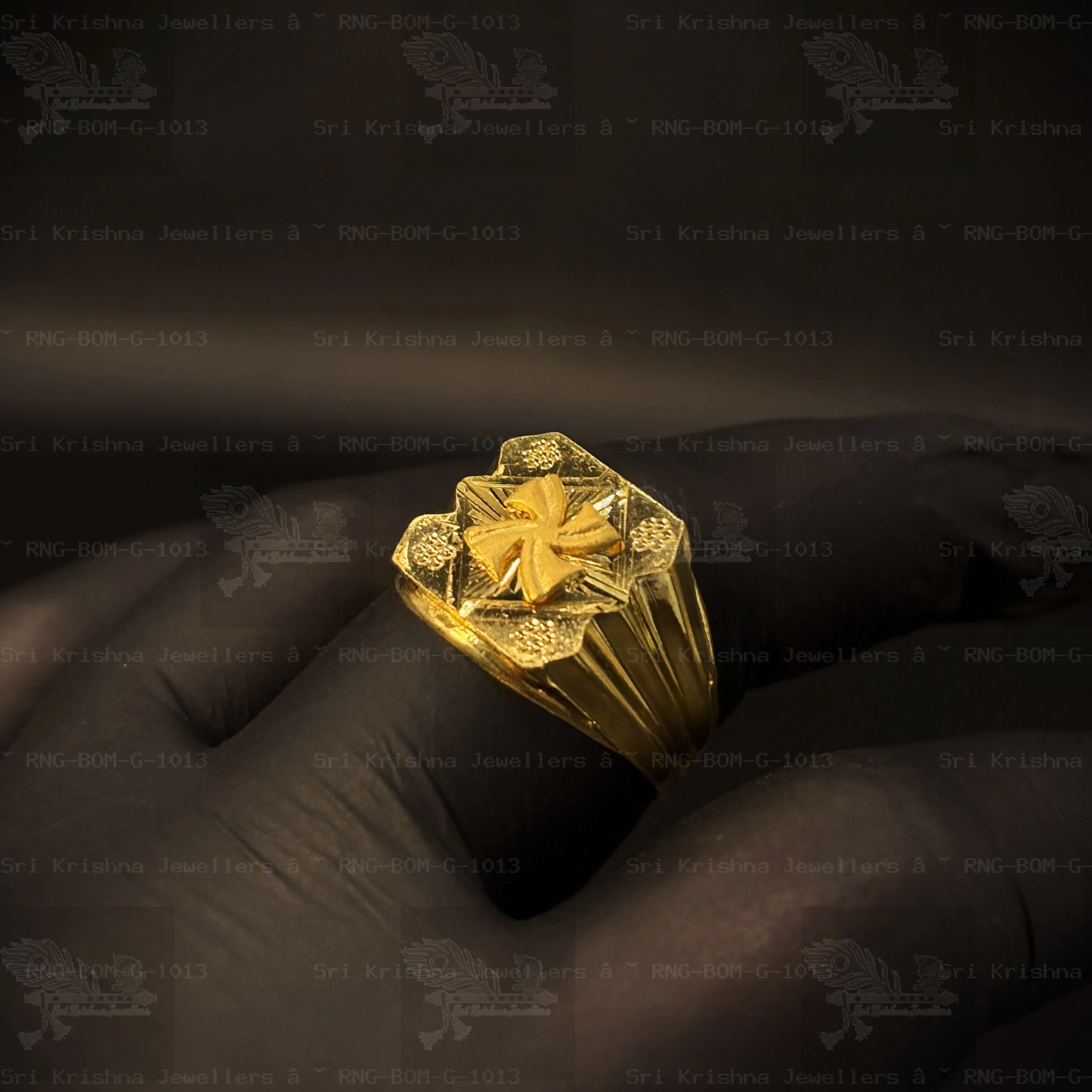 Designer Bombay Gents Rings (Four Wings)